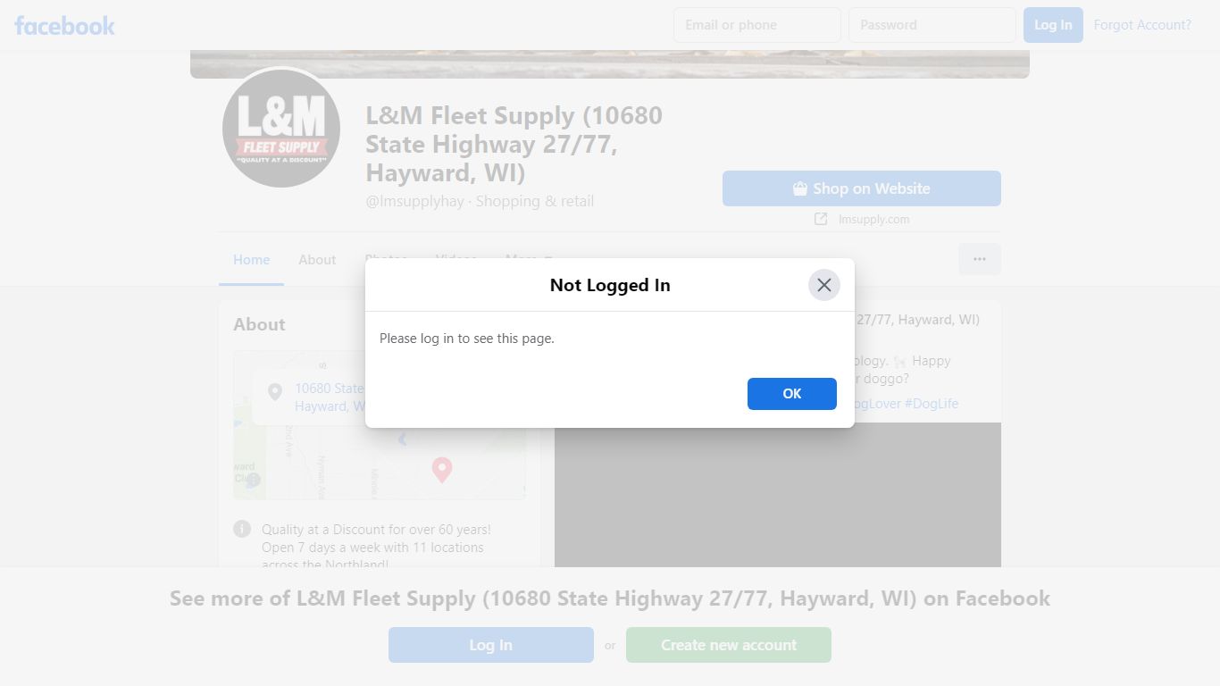 L&M Fleet Supply - Home - Facebook